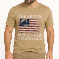 The British Blew A 13 Colony Lead Cooling Performance Crew T-Shirt