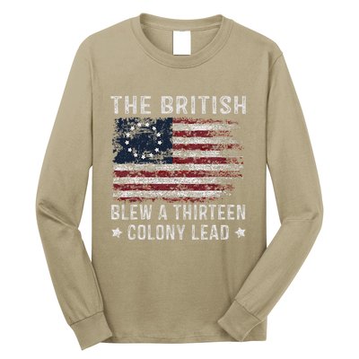 The British Blew A 13 Colony Lead Long Sleeve Shirt