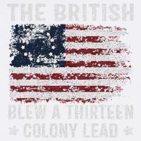 The British Blew A 13 Colony Lead Garment-Dyed Sweatshirt