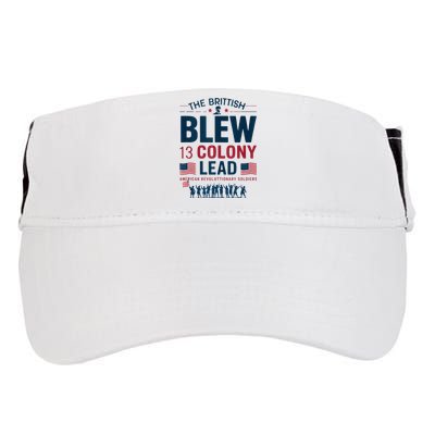 The British Blew A 13 Colony Lead A Thirteen Colony Lead Adult Drive Performance Visor