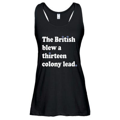 The British Blew A Thirteen Colony Lead Ladies Essential Flowy Tank