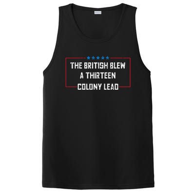 The British Blew A 13 Colony Lead Funny 4th Of July Funny PosiCharge Competitor Tank