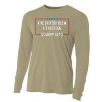 The British Blew A 13 Colony Lead Funny 4th Of July Funny Cooling Performance Long Sleeve Crew