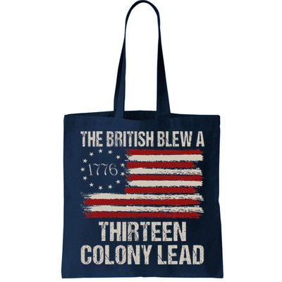 The British Blew A 13 Colony Lead Funny 4th Of July Funny Bag