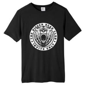 The Bigger Bear Club Mom Dad Nana Gift Tall Fusion ChromaSoft Performance T-Shirt