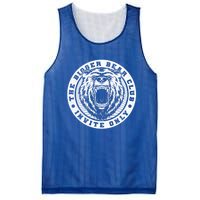 The Bigger Bear Club Mom Dad Nana Gift Mesh Reversible Basketball Jersey Tank