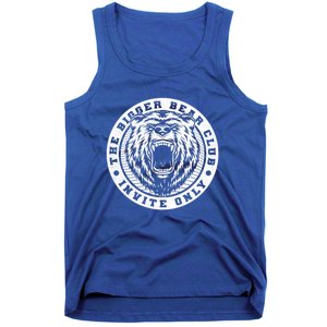 The Bigger Bear Club Mom Dad Nana Gift Tank Top