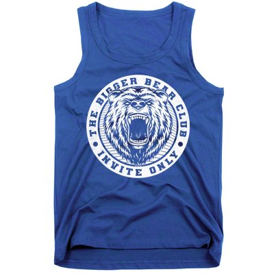 The Bigger Bear Club Mom Dad Nana Gift Tank Top