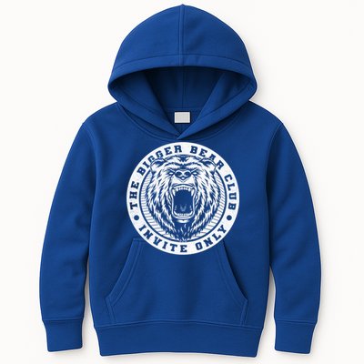 The Bigger Bear Club Mom Dad Nana Gift Kids Hoodie