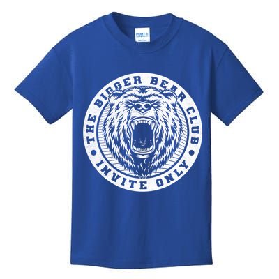The Bigger Bear Club Mom Dad Nana Gift Kids T-Shirt