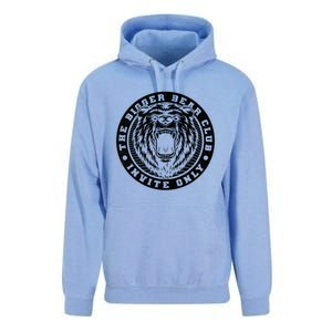 The Bigger Bear Club Mom Dad Nana Gift Unisex Surf Hoodie