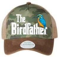 The Birdfather Bird Watching Funny Meme Birder Daddy Legacy Tie Dye Trucker Hat