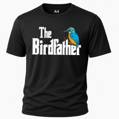 The Birdfather Bird Watching Funny Meme Birder Daddy Performance Shirt
