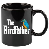 The Birdfather Bird Watching Funny Meme Birder Daddy 11oz C Handle Ceramic Mug
