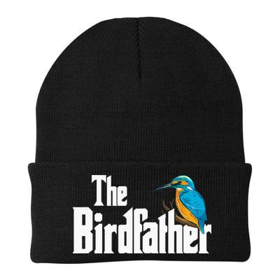 The Birdfather Bird Watching Funny Meme Birder Daddy Beanie