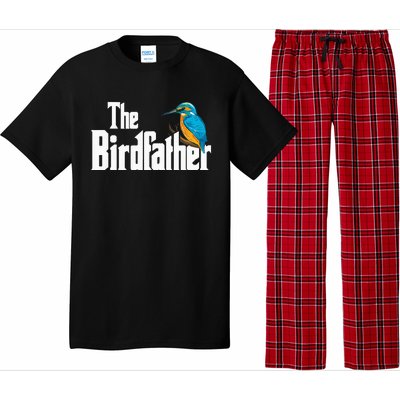 The Birdfather Bird Watching Funny Meme Birder Daddy Pajama Set