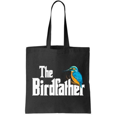 The Birdfather Bird Watching Funny Meme Birder Daddy Bag