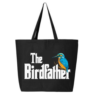 The Birdfather Bird Watching Funny Meme Birder Daddy 25L Jumbo Tote