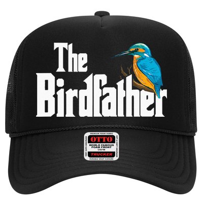 The Birdfather Bird Watching Funny Meme Birder Daddy Trucker Hat