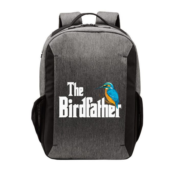 The Birdfather Bird Watching Funny Meme Birder Daddy Vector Backpack