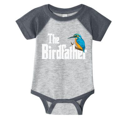 The Birdfather Bird Watching Funny Meme Birder Daddy Infant Baby Jersey Bodysuit