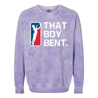 That Boy Bent Colorblast Crewneck Sweatshirt