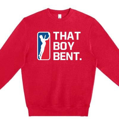 That Boy Bent Premium Crewneck Sweatshirt