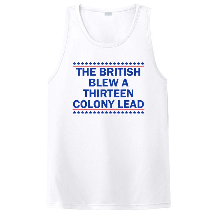 The British Blew A Thirteen Colony Lead Funny 4th Of July PosiCharge Competitor Tank