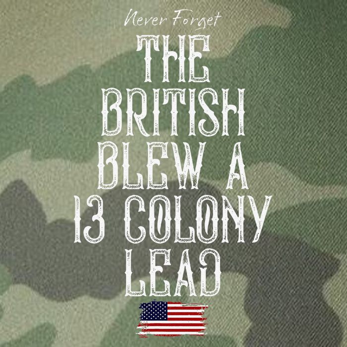 The British Blew A 13 Colony Lead Legacy Tie Dye Trucker Hat
