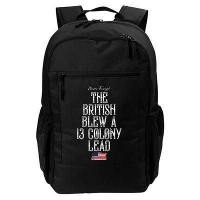 The British Blew A 13 Colony Lead Backpack