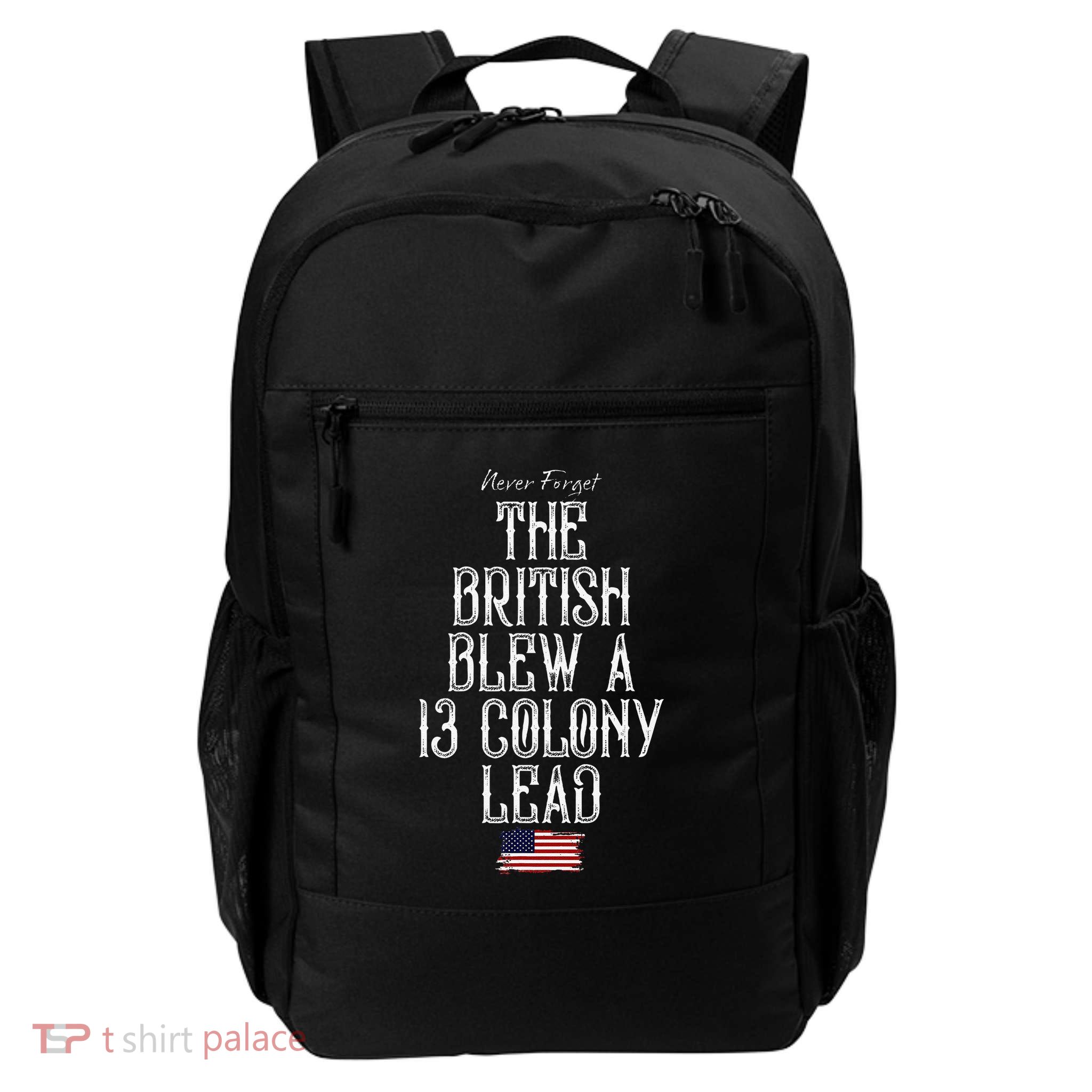 The British Blew A 13 Colony Lead Backpack