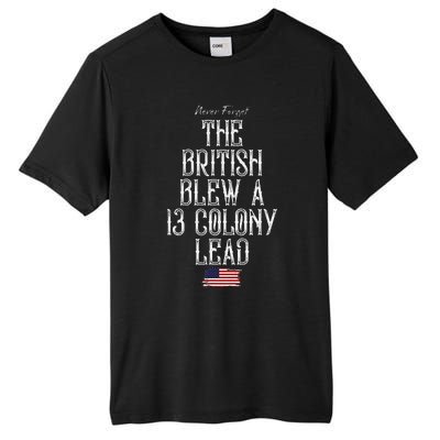 The British Blew A 13 Colony Lead Tall Fusion ChromaSoft Performance T-Shirt