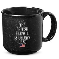 The British Blew A 13 Colony Lead 15oz Campfire Ceramic Mug