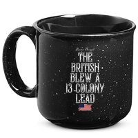 The British Blew A 13 Colony Lead 15oz Campfire Ceramic Mug