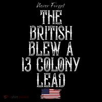 The British Blew A 13 Colony Lead Flatbill Hat