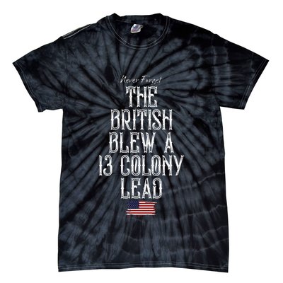 The British Blew A 13 Colony Lead Tie-Dye T-Shirt