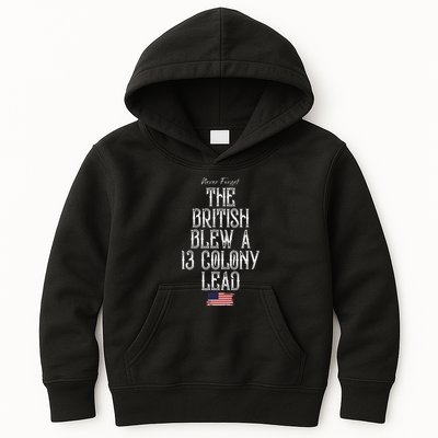 The British Blew A 13 Colony Lead Kids Hoodie