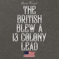 The British Blew A 13 Colony Lead Cotton Canvas Backpack