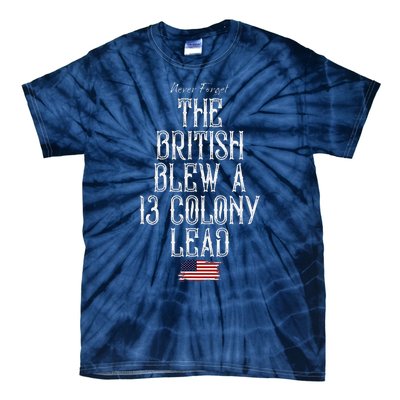 The British Blew A 13 Colony Lead Tie-Dye T-Shirt