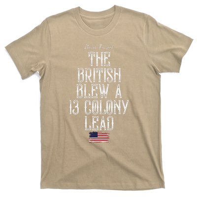 The British Blew A 13 Colony Lead T-Shirt