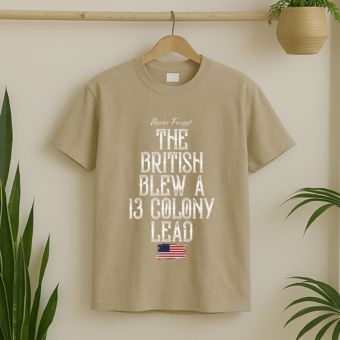 The British Blew A 13 Colony Lead T-Shirt