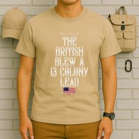 The British Blew A 13 Colony Lead T-Shirt