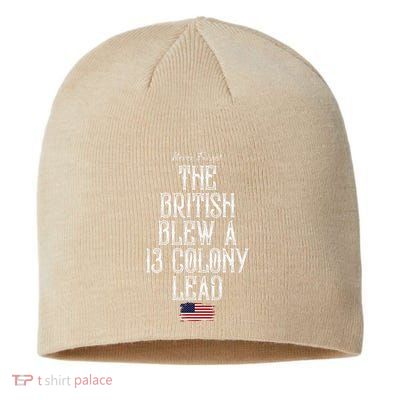 The British Blew A 13 Colony Lead Sustainable Beanie