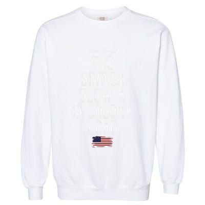 The British Blew A 13 Colony Lead Garment-Dyed Sweatshirt