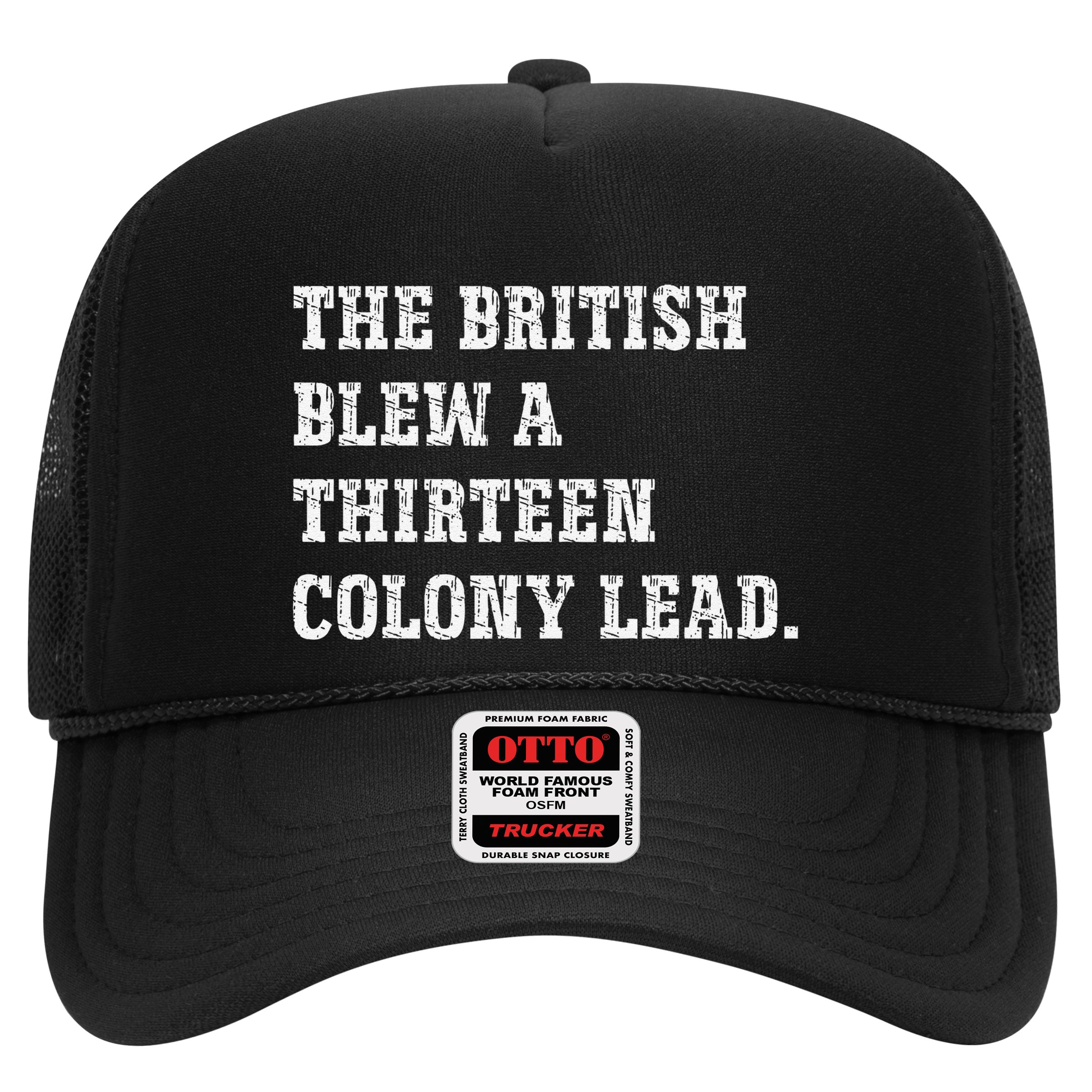 The British Blew A 13 Colony Lead Funny Philadelphia Hat
