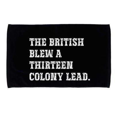 The British Blew A 13 Colony Lead Funny Philadelphia Microfiber Hand Towel