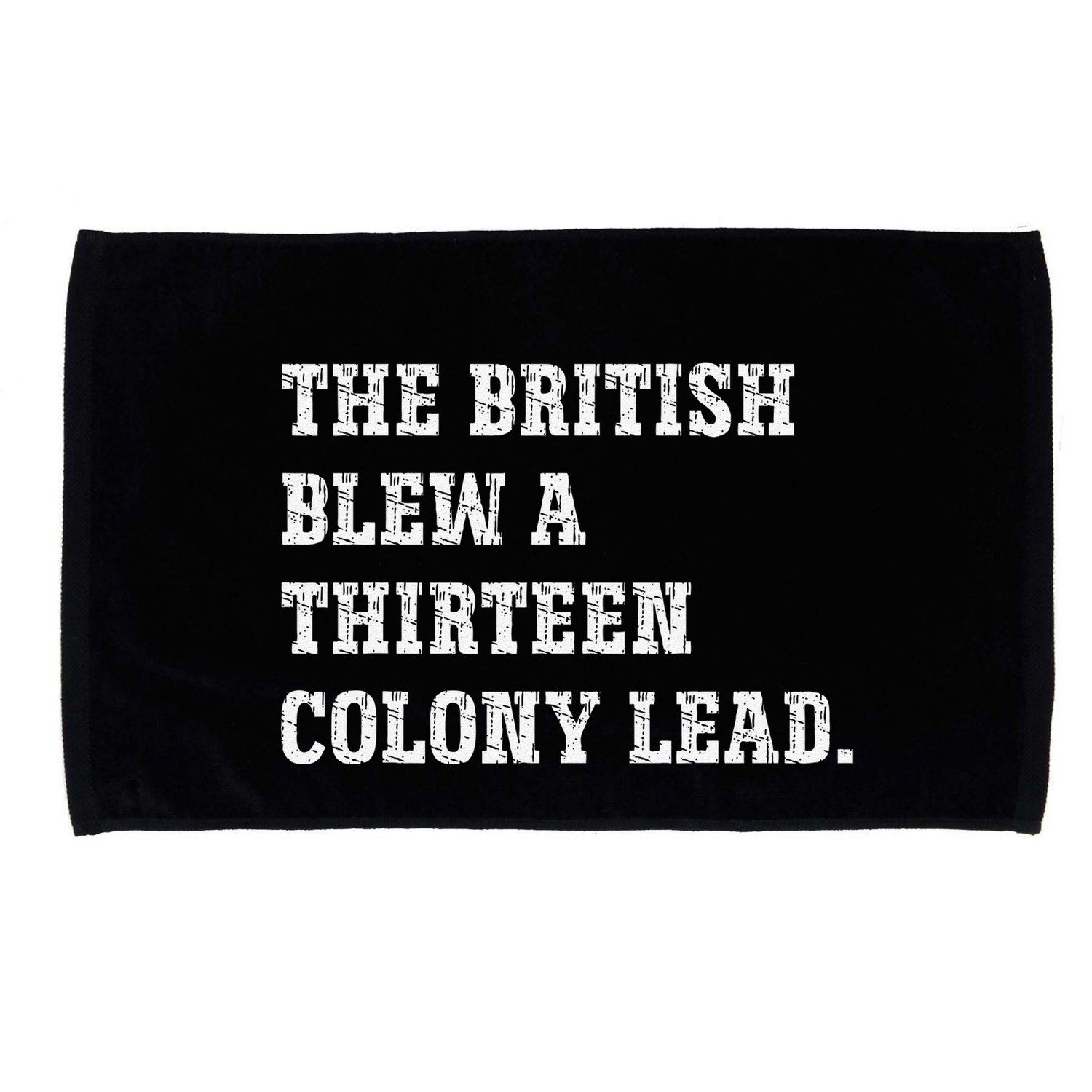 The British Blew A 13 Colony Lead Funny Philadelphia Microfiber Hand Towel