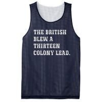 The British Blew A 13 Colony Lead Funny Philadelphia Mesh Reversible Basketball Jersey Tank