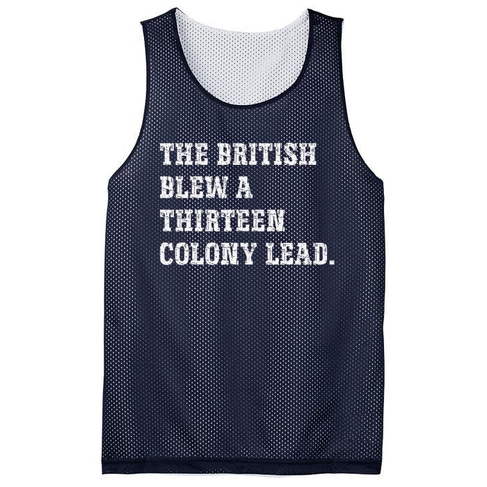 The British Blew A 13 Colony Lead Funny Philadelphia Mesh Reversible Basketball Jersey Tank