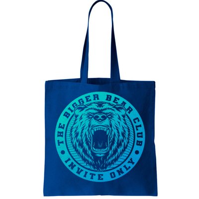 The Bigger Bear Club Mom Dad Nana Gift Tote Bag